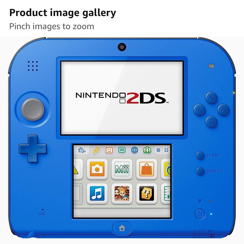 Nintendo 2DS Bundle  Electric Blue